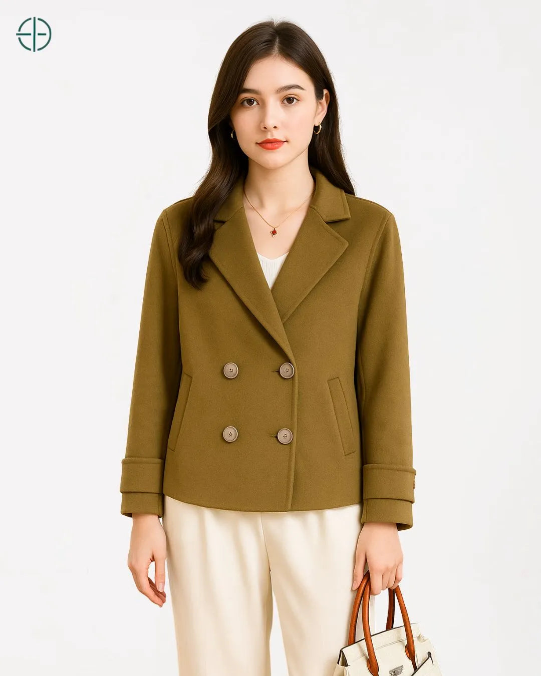 Blazer Lapela Transpassado 100% Caxemira | Rest Money™