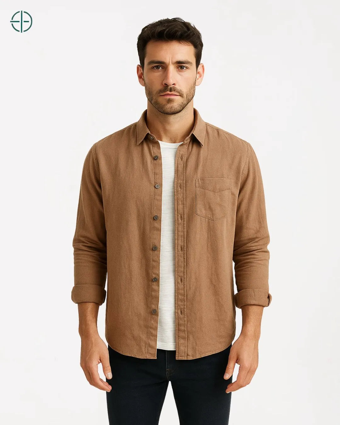 Camisa 100% Linho Manga Longa | Rest Money™