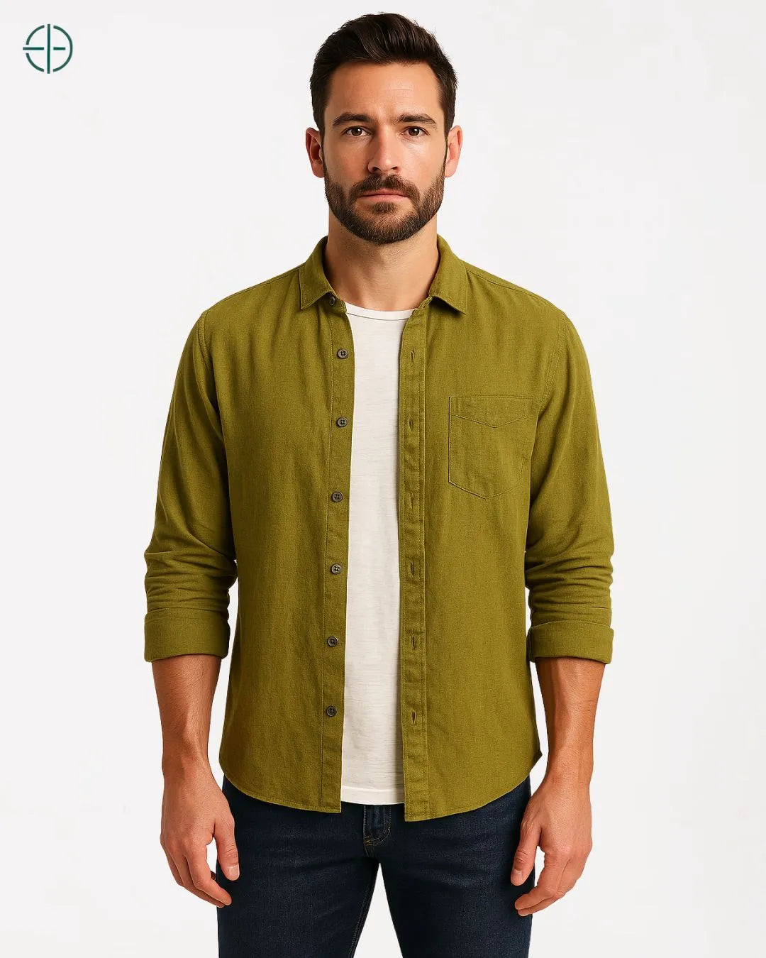 Camisa 100% Linho Manga Longa | Rest Money™