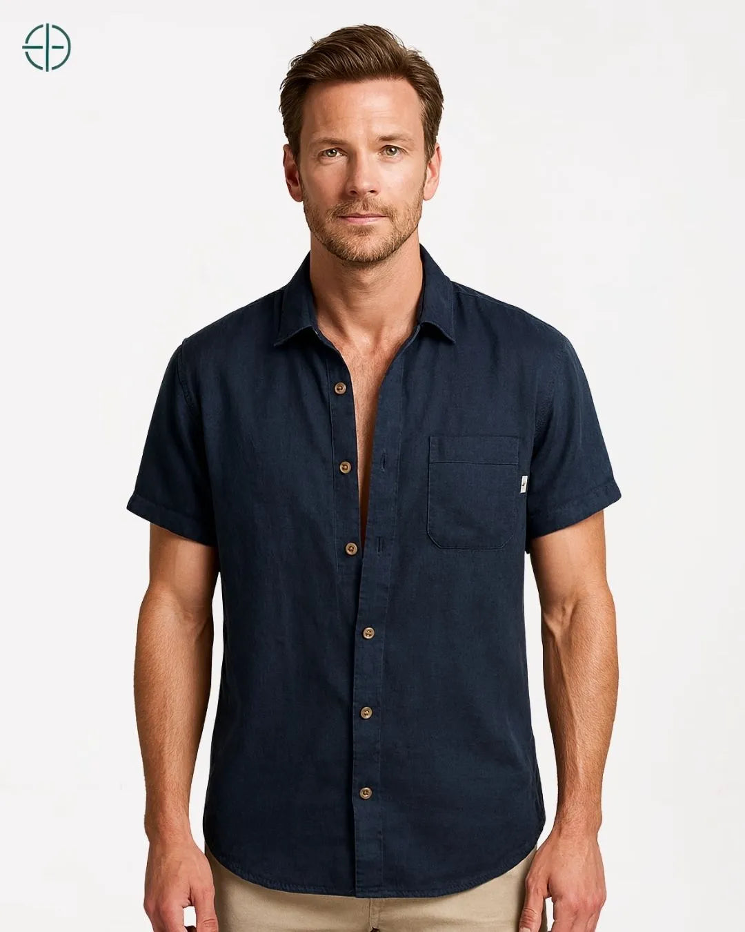 Camisa_100_Linho_Manga_Curta_