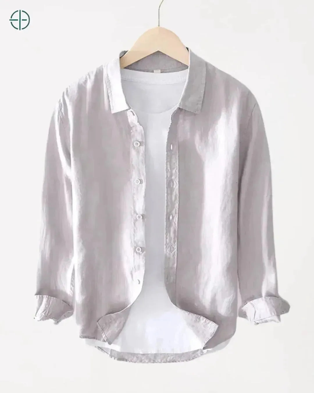 Camisa Masculina de Linho Rest Money – Elegância e frescor para o seu dia