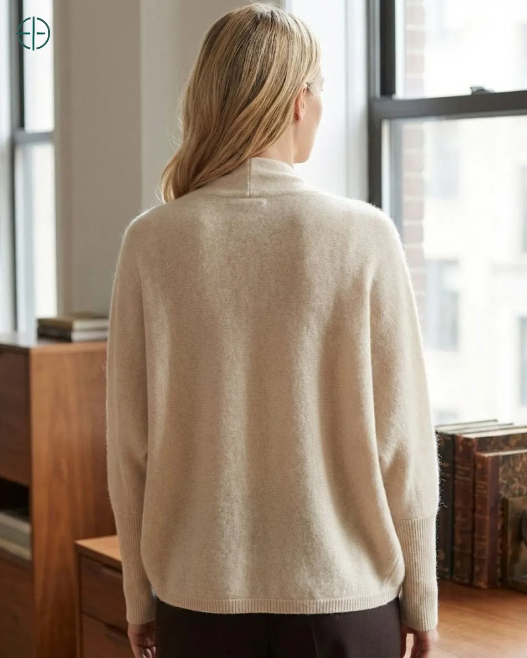 Cardigan_Feminino_100_Caxemira_Decote_V_Rest_Money_