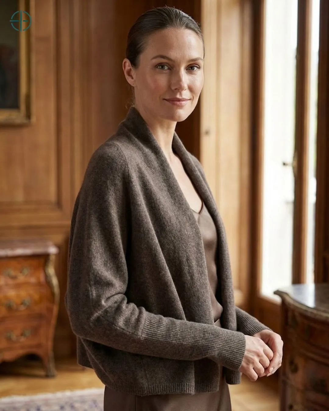 Cardigan_Feminino_100_Caxemira_Decote_V_Rest_Money_