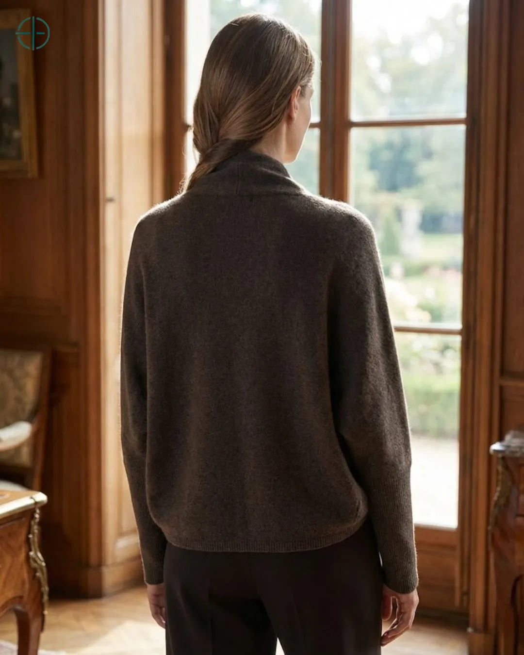 Cardigan_Feminino_100_Caxemira_Decote_V_Rest_Money_