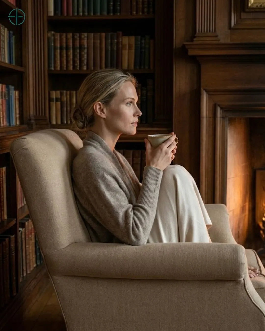 Cardigan_Feminino_100_Caxemira_Decote_V_Rest_Money_