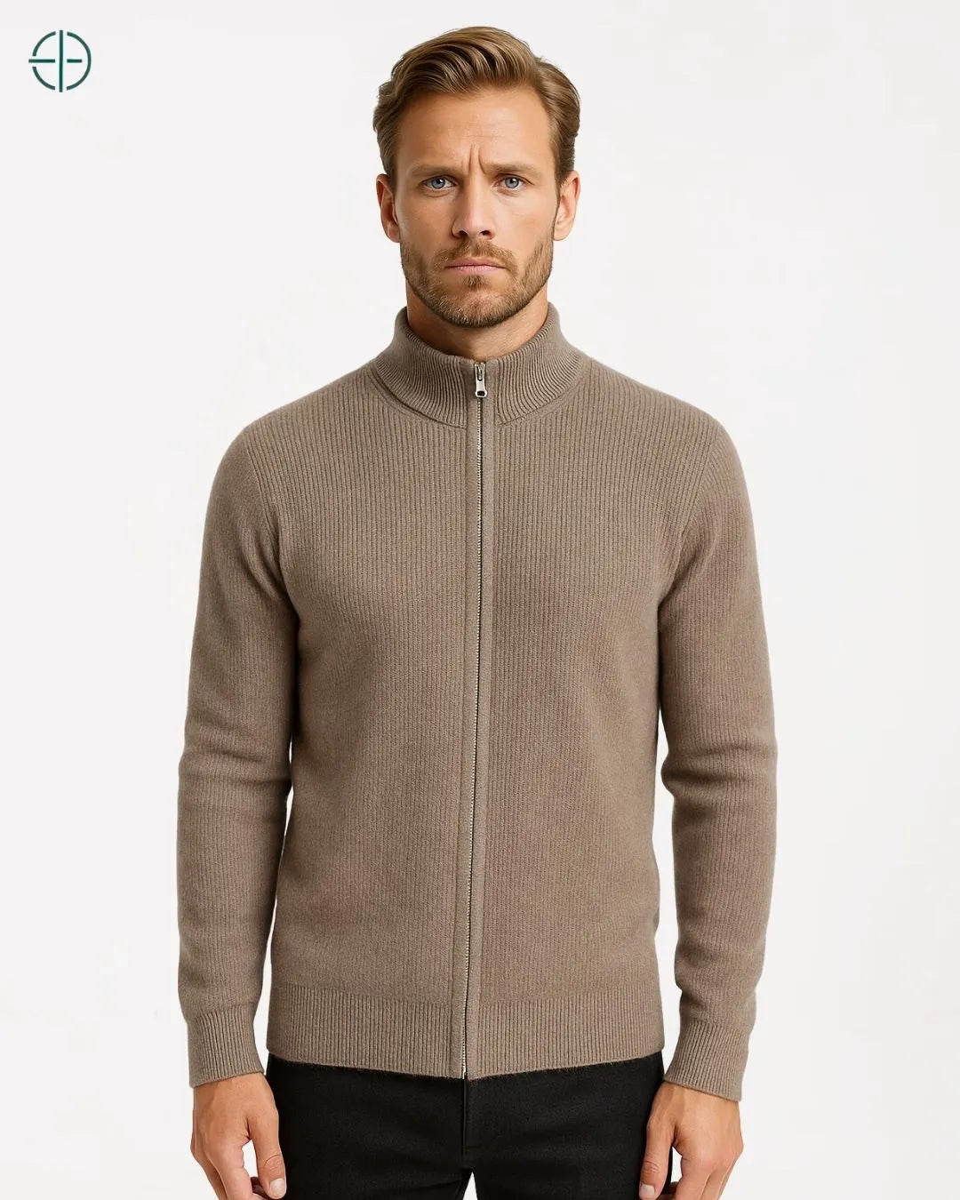 Casaco_Masculino_Ziper_100_Cashmere_