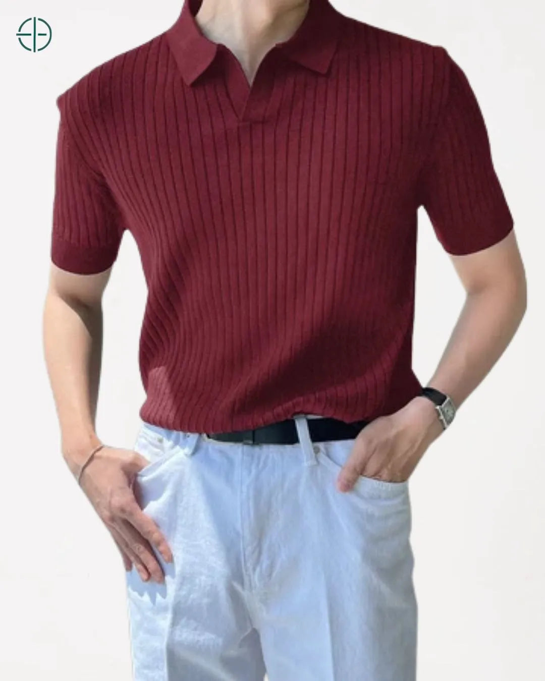 Conforto e luxo em cada detalhe da camisa, no verdadeiro estilo old money

