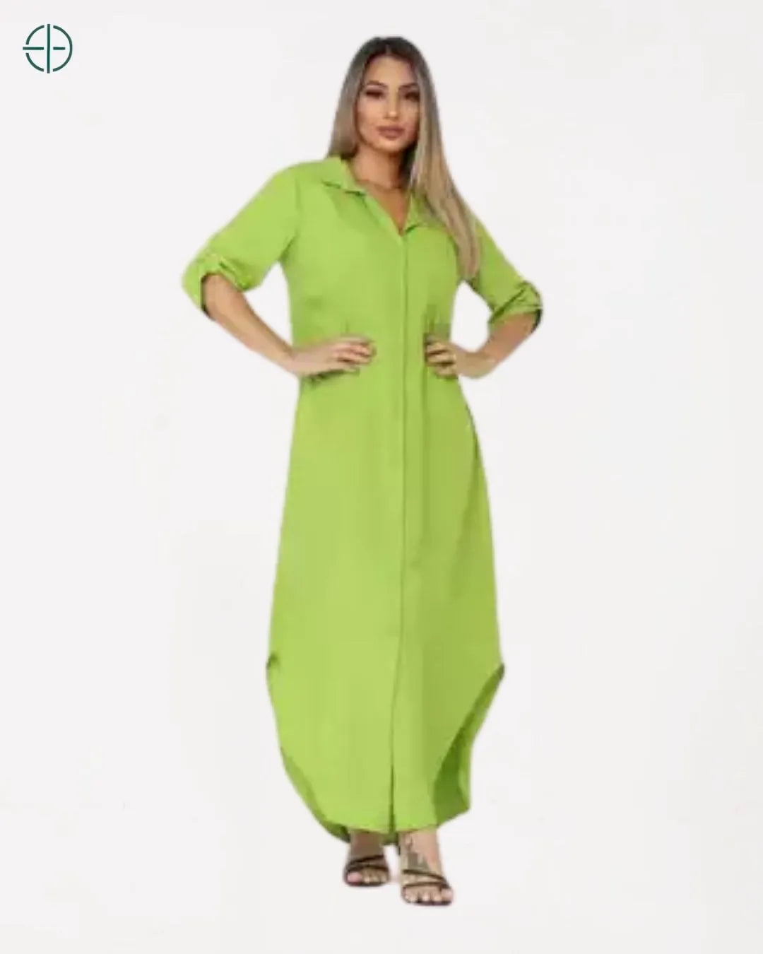 Um vestido que combina conforto e sofisticação para qualquer ocasião

