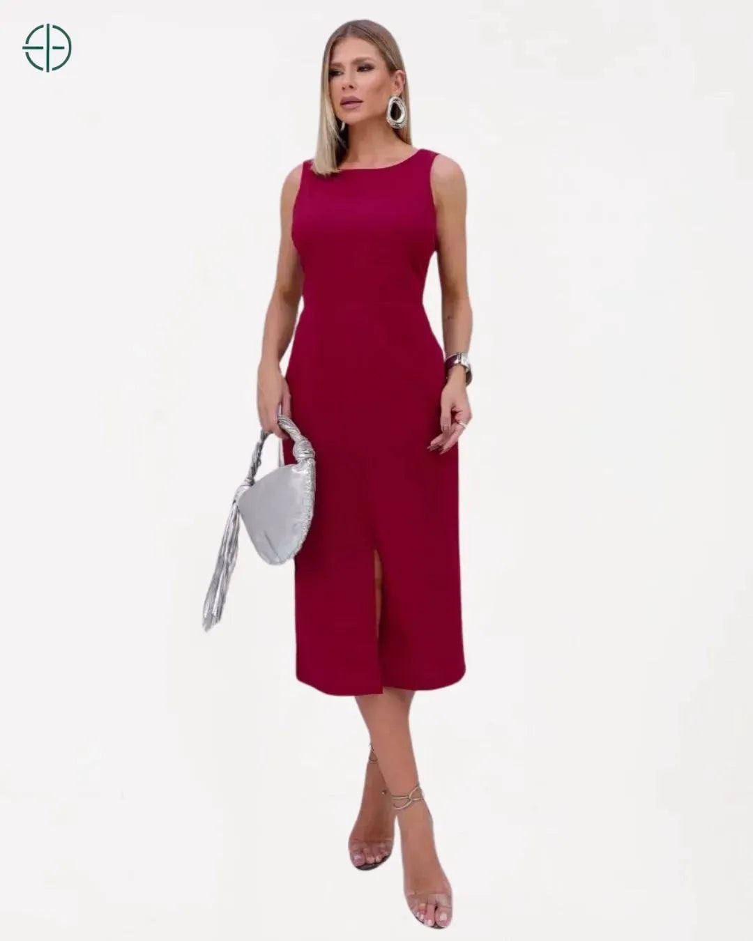 Sofisticação e frescor em um único vestido, ideal para o dia a dia e eventos casuais

