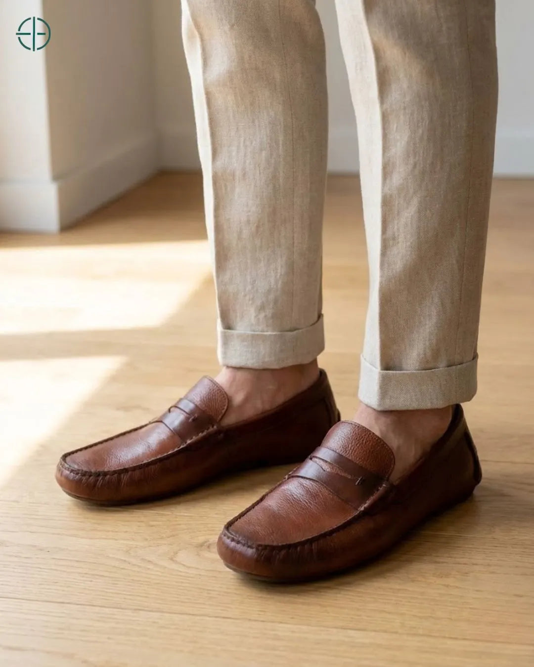 Mocassim_Driver_Cognac_Old_Money_