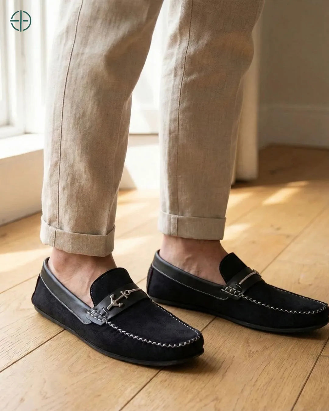 Mocassim_Old_Money_Navy_Bit_