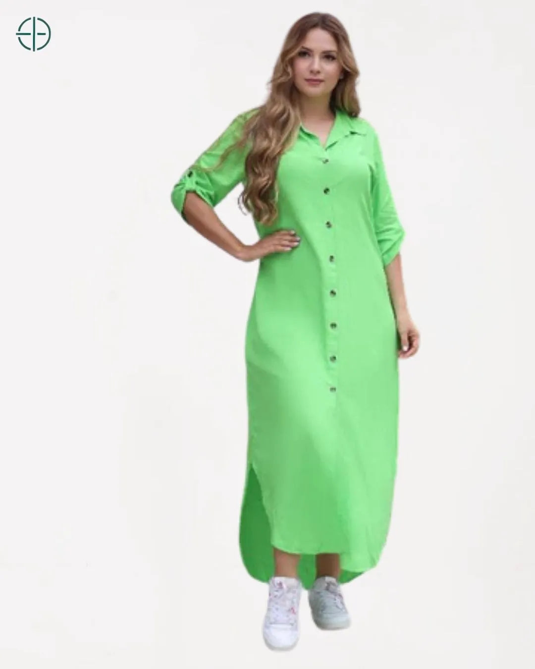 Com elegância e praticidade, esse vestido é a escolha ideal para qualquer dia

