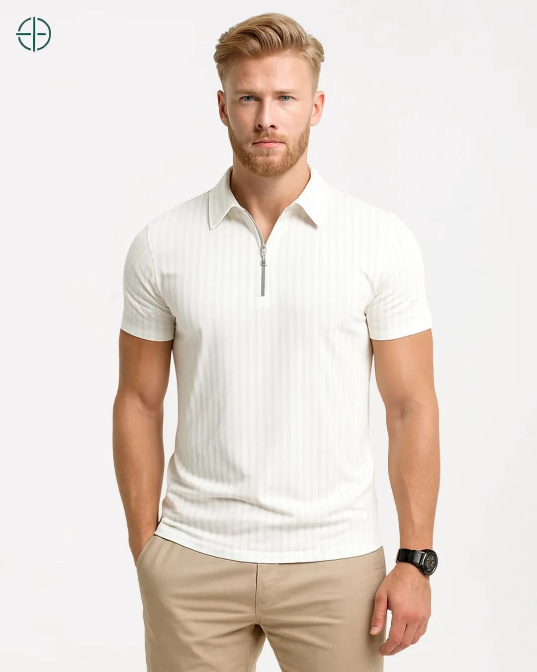 Polo_Manga_Curta_Meio_Ziper_Canelada_Rest_Money_