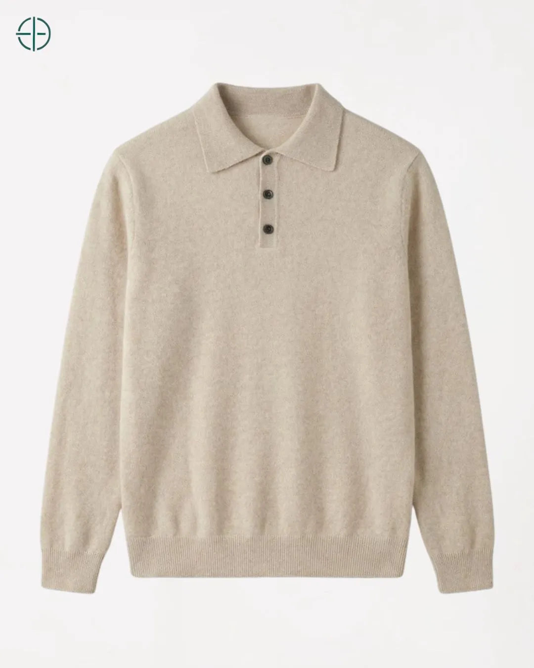 Polo Masculina Treviso 100% Cashmere | Rest Money™