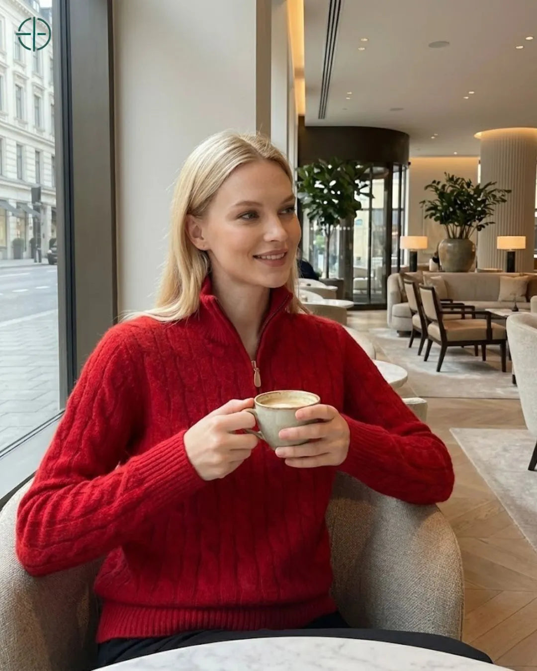 Pulover_Feminino_Aosta_100_Cashmere_Rest_Money_