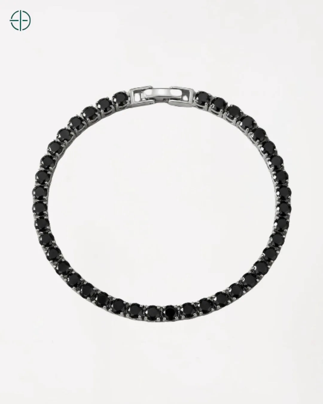 Pulseira Riviera Masculina Obsidian | Rest Money™