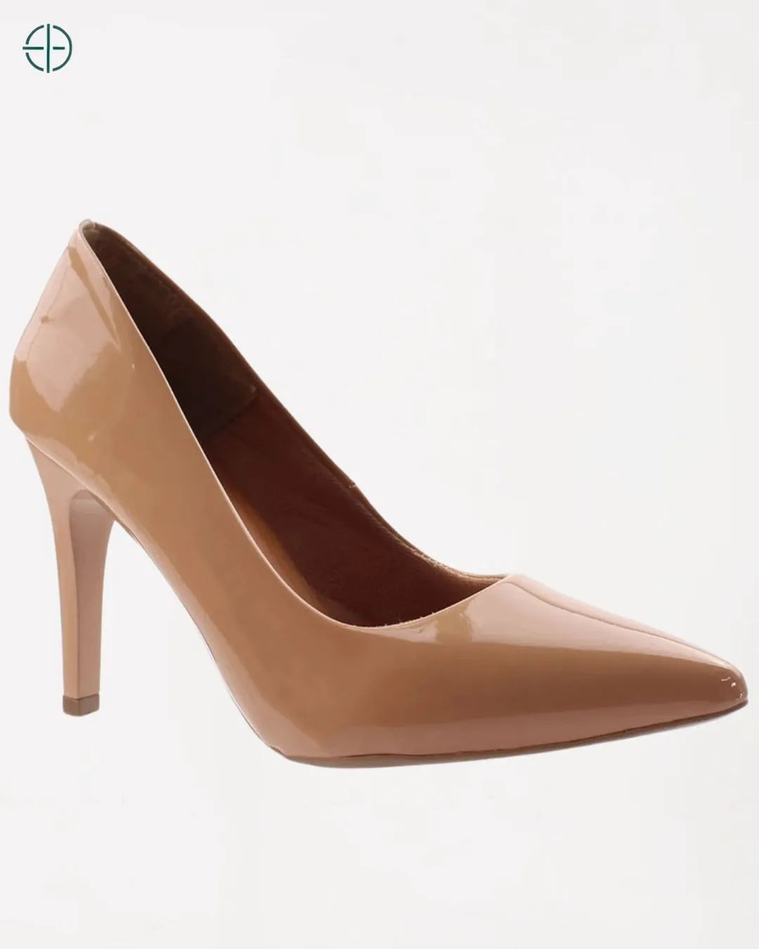 Design sofisticado com bico fino e salto alto elegante

