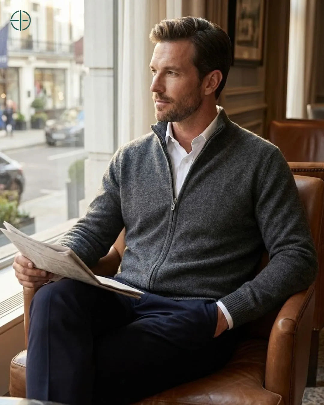 Sueter_Masculino_Cortina_100_Cashmere_Rest_Money_