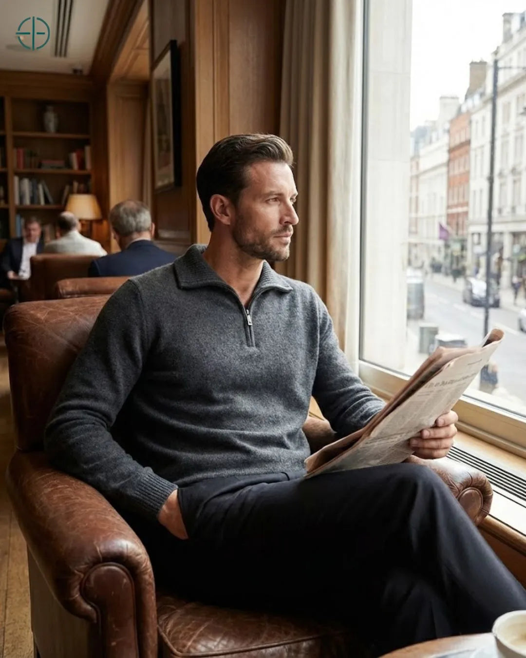 Sueter_Masculino_Cortina_100_Cashmere_Rest_Money_