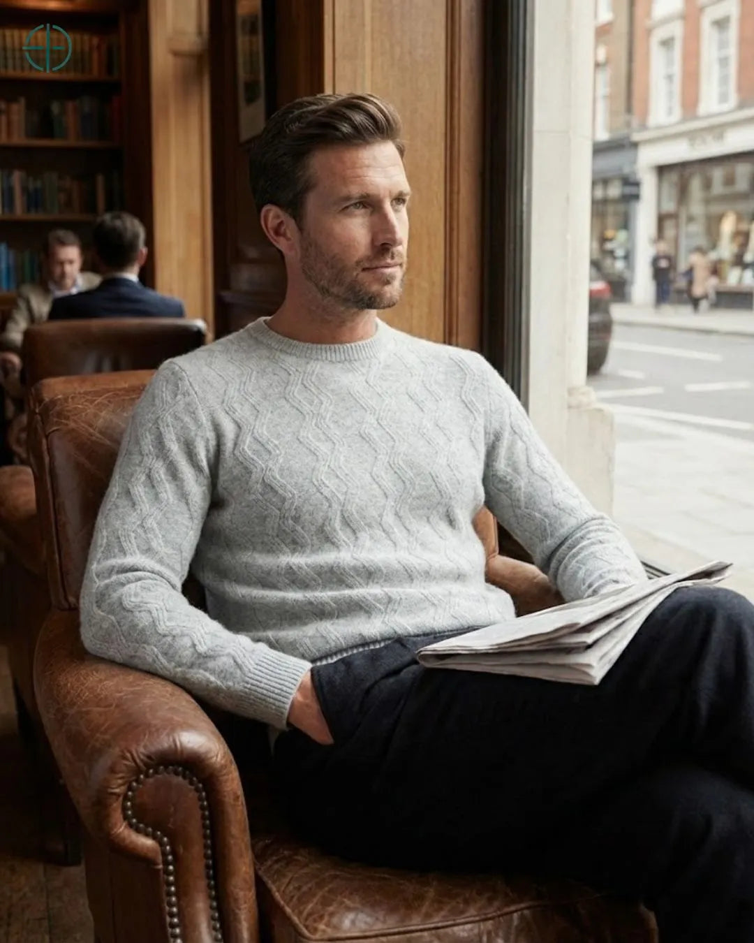 Sueter_Masculino_Farnese_100_Cashmere_Rest_Money_