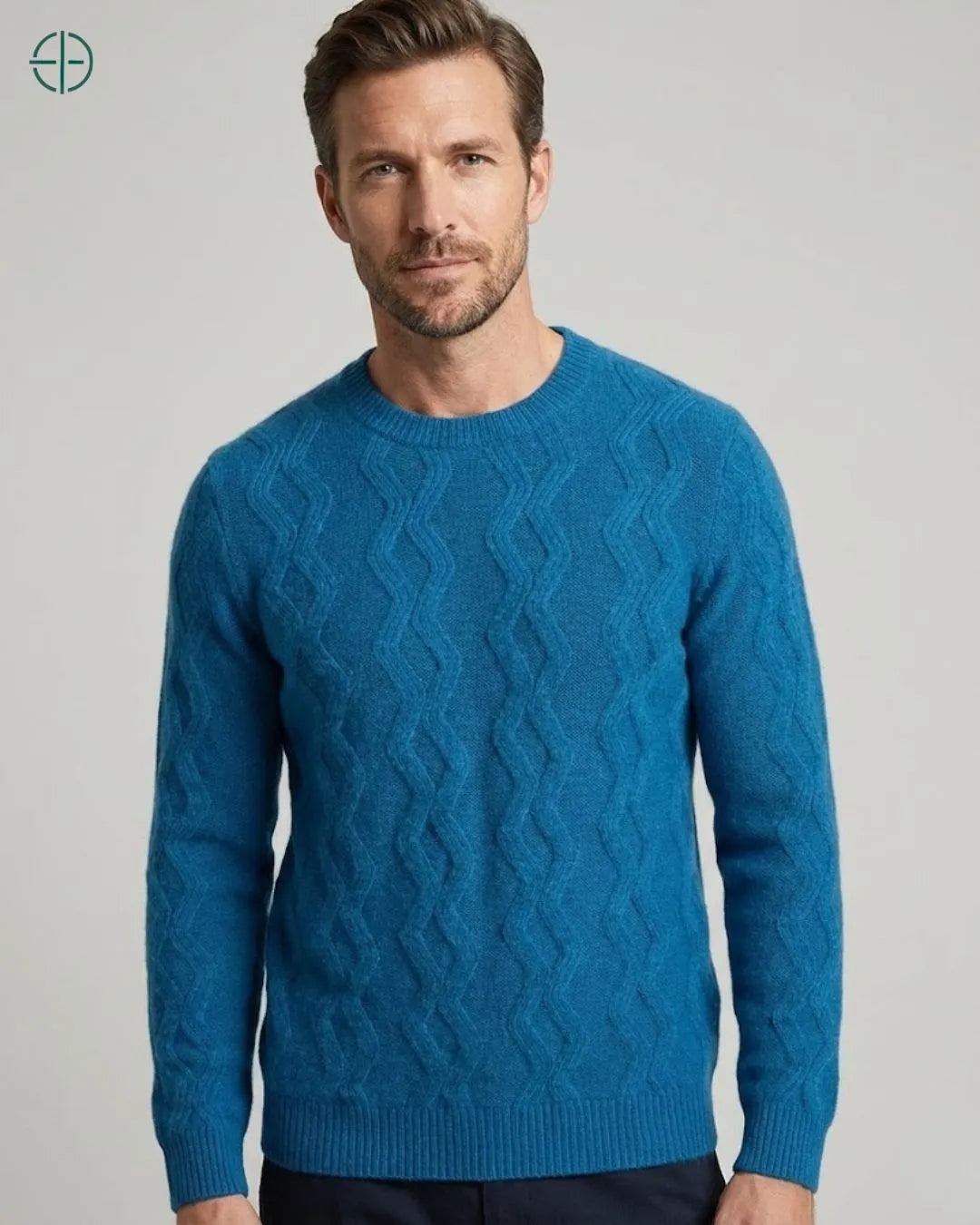Sueter_Masculino_Farnese_100_Cashmere_Rest_Money_