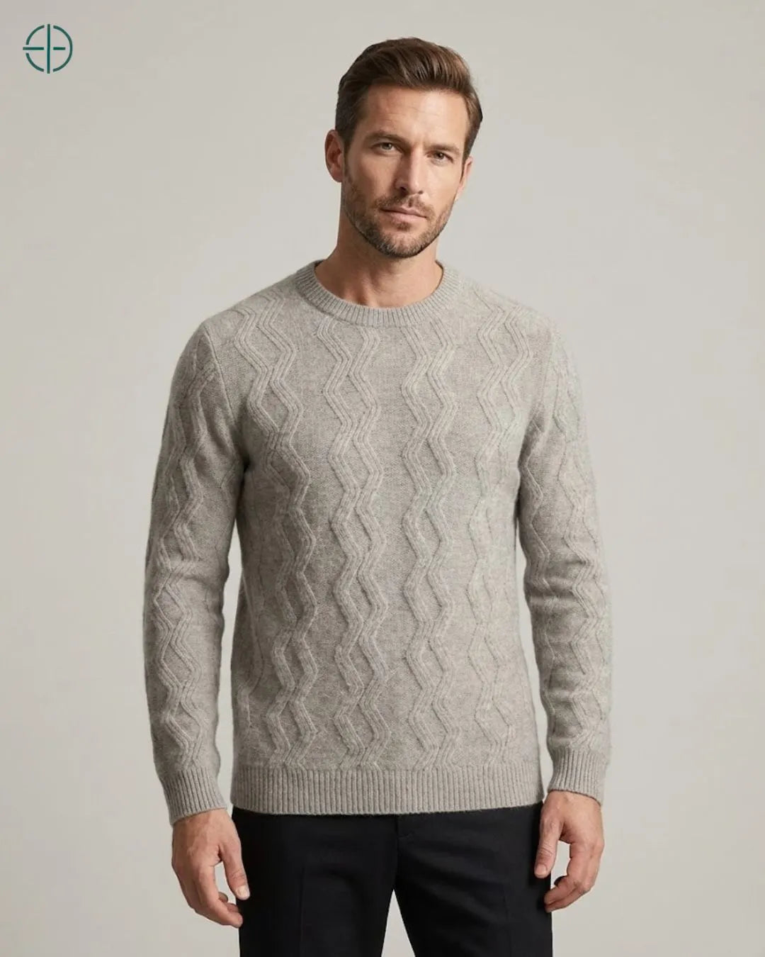 Sueter_Masculino_Farnese_100_Cashmere_Rest_Money_