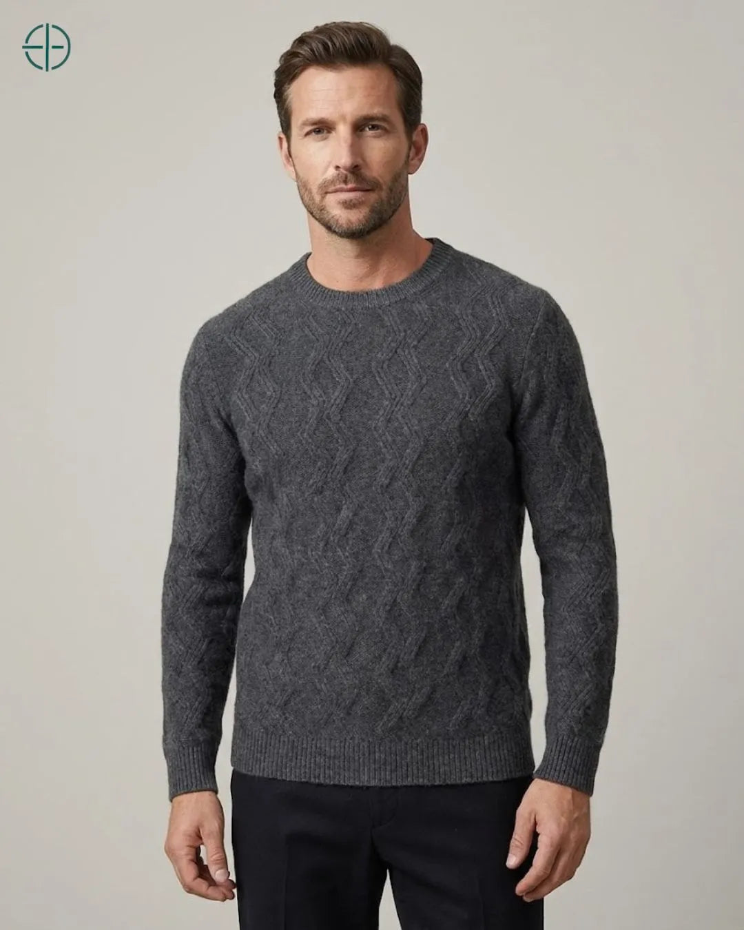 Sueter_Masculino_Farnese_100_Cashmere_Rest_Money_