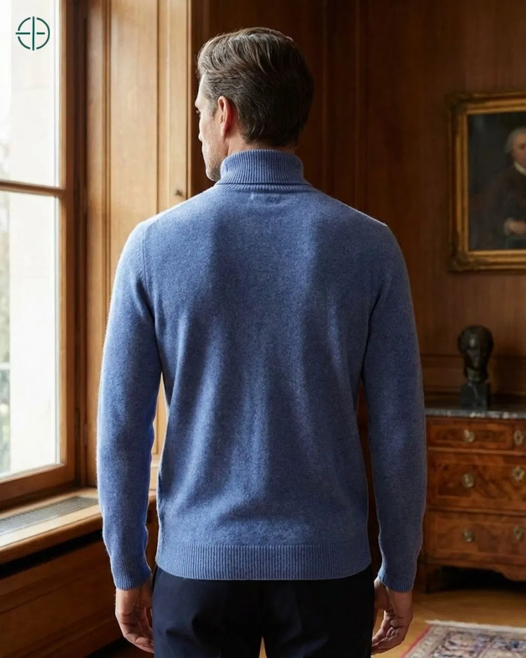 Sueter_Masculino_Gola_Alta_100_Caxemira_Rest_Money_