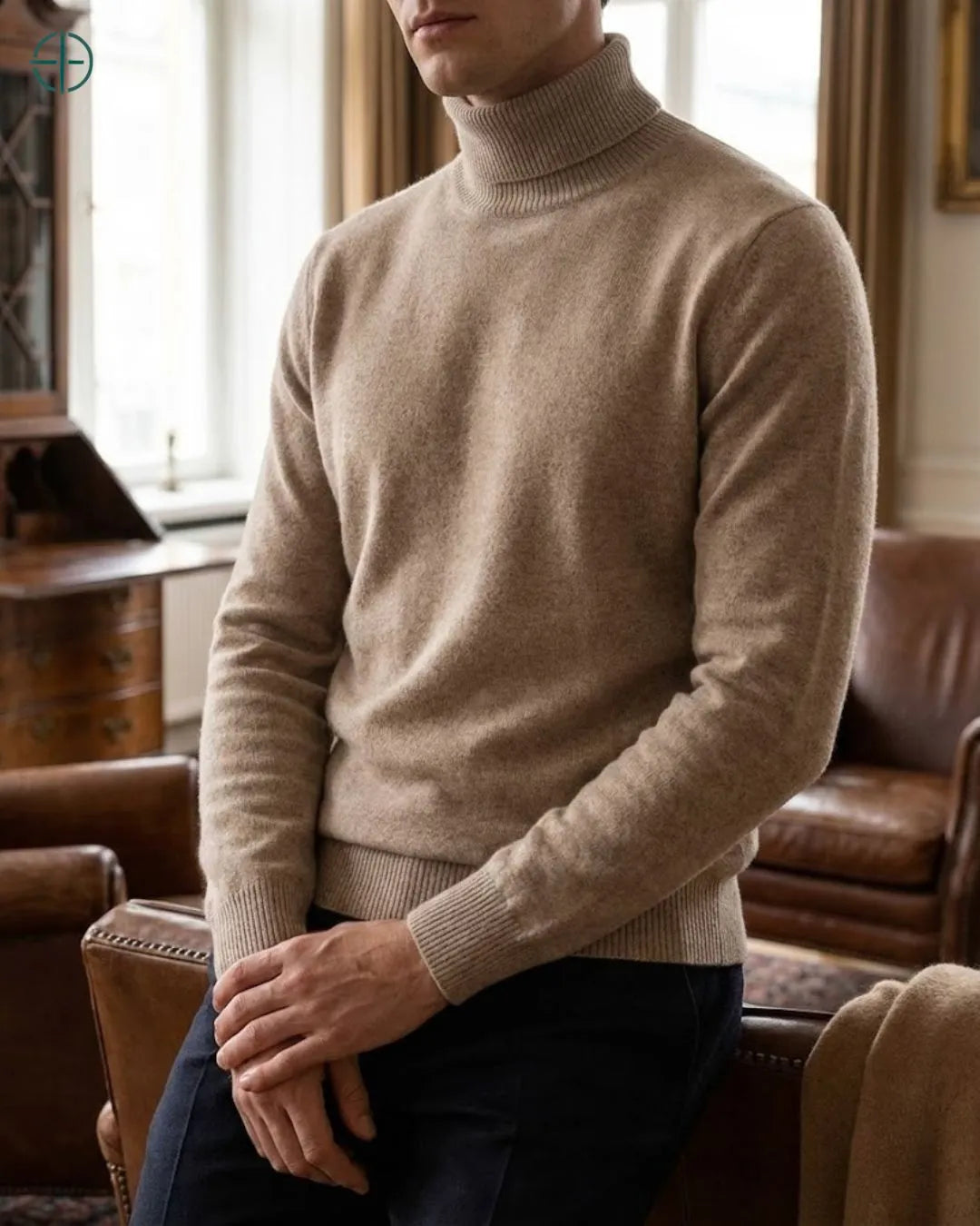Sueter_Masculino_Gola_Alta_100_Caxemira_Rest_Money_