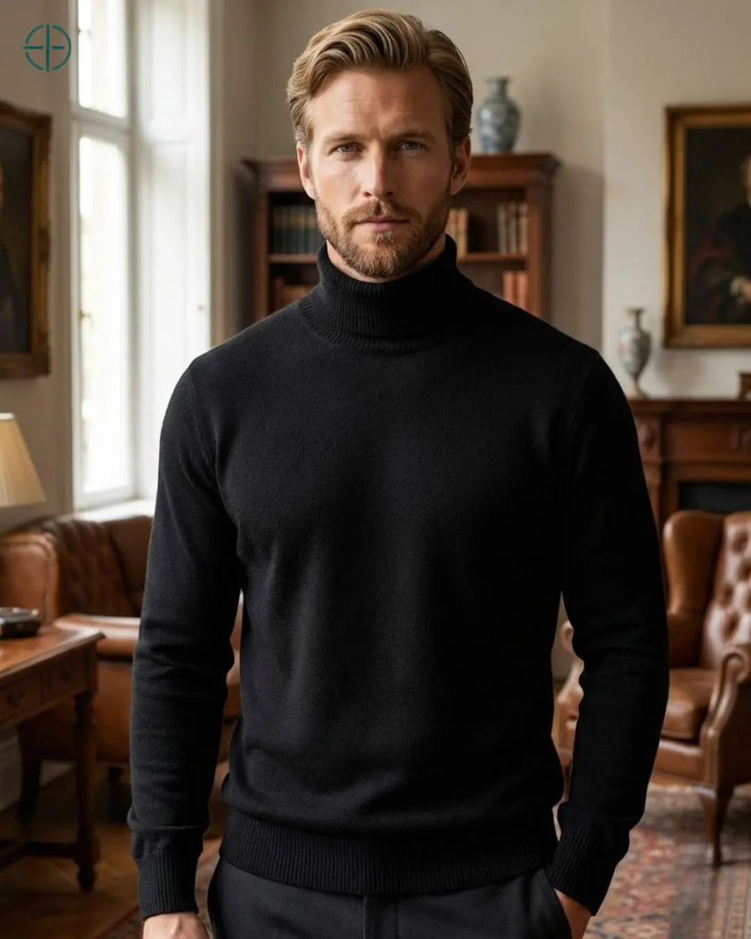 Sueter_Masculino_Gola_Alta_100_Caxemira_Rest_Money_