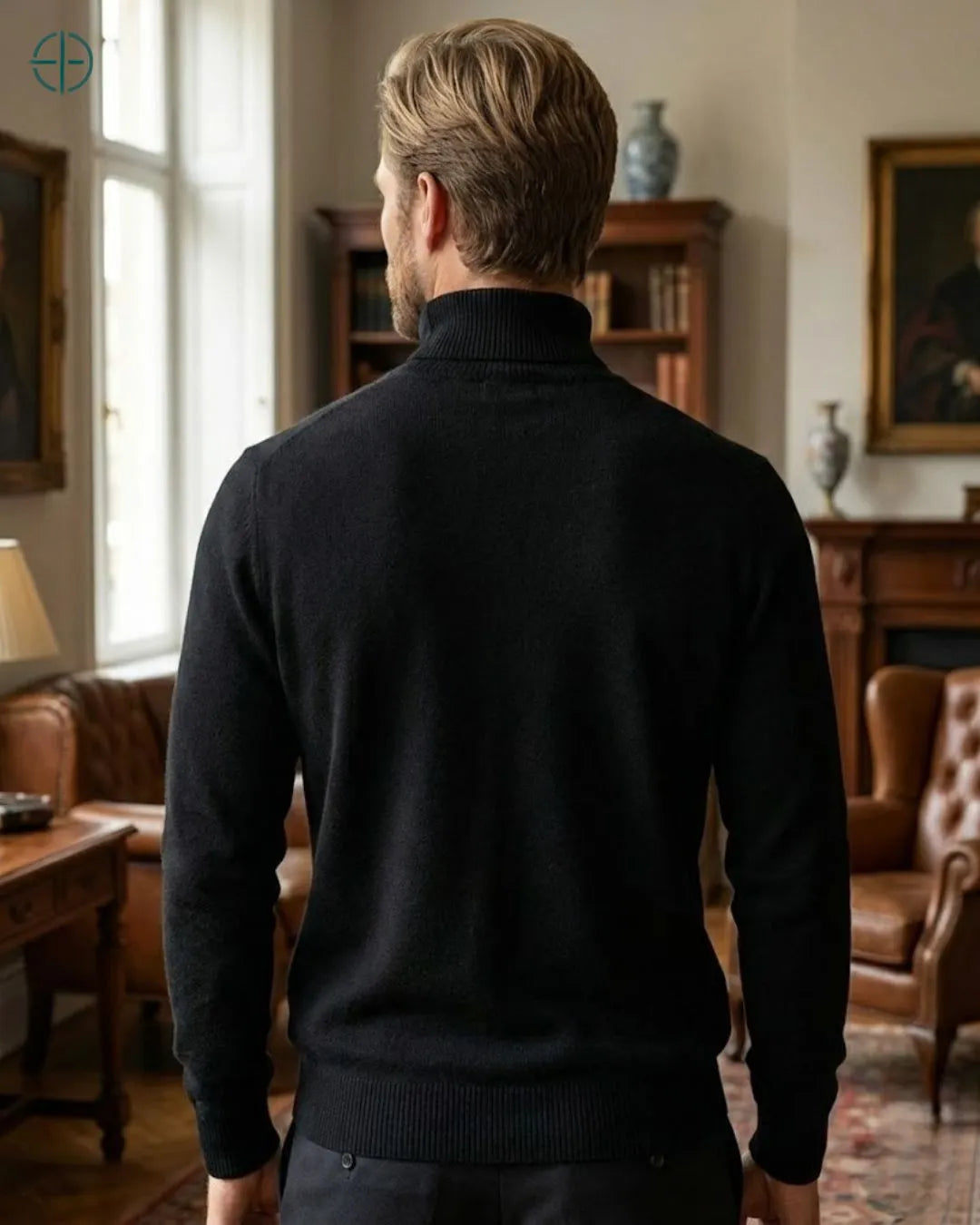 Sueter_Masculino_Gola_Alta_100_Caxemira_Rest_Money_