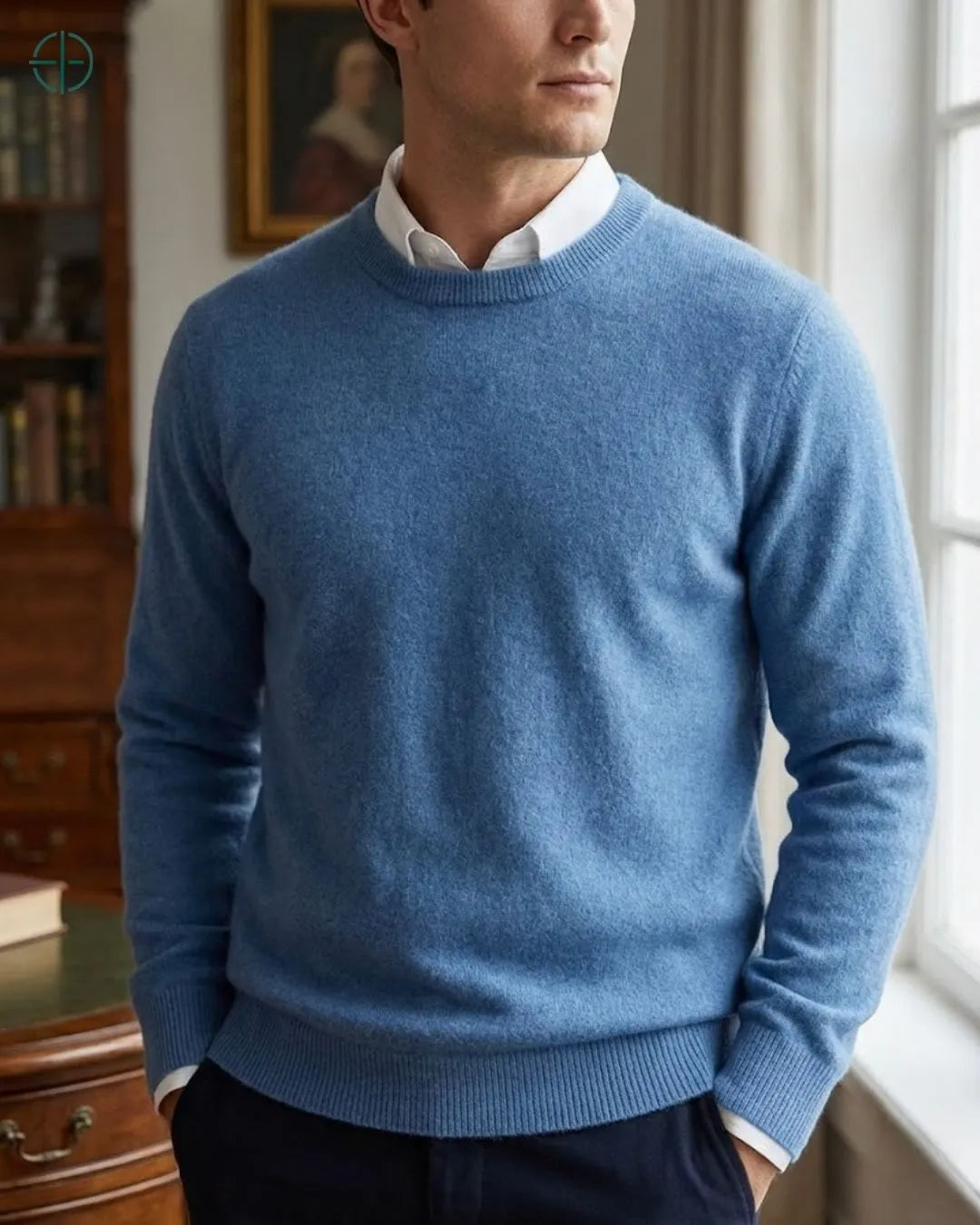 Sueter_Masculino_Gola_Redonda_100_Caxemira_Rest_Money_