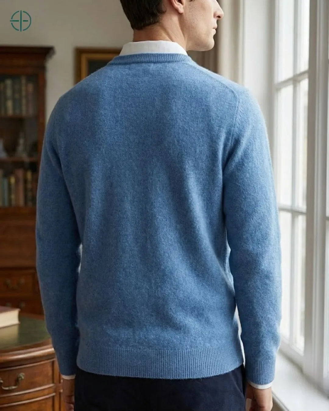 Sueter_Masculino_Gola_Redonda_100_Caxemira_Rest_Money_