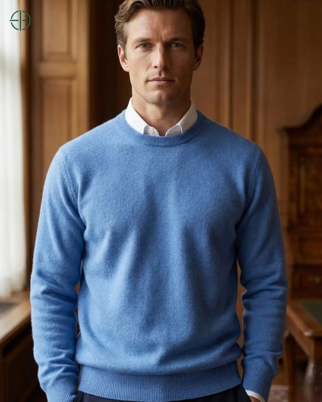 Sueter_Masculino_Gola_Redonda_100_Caxemira_Rest_Money_