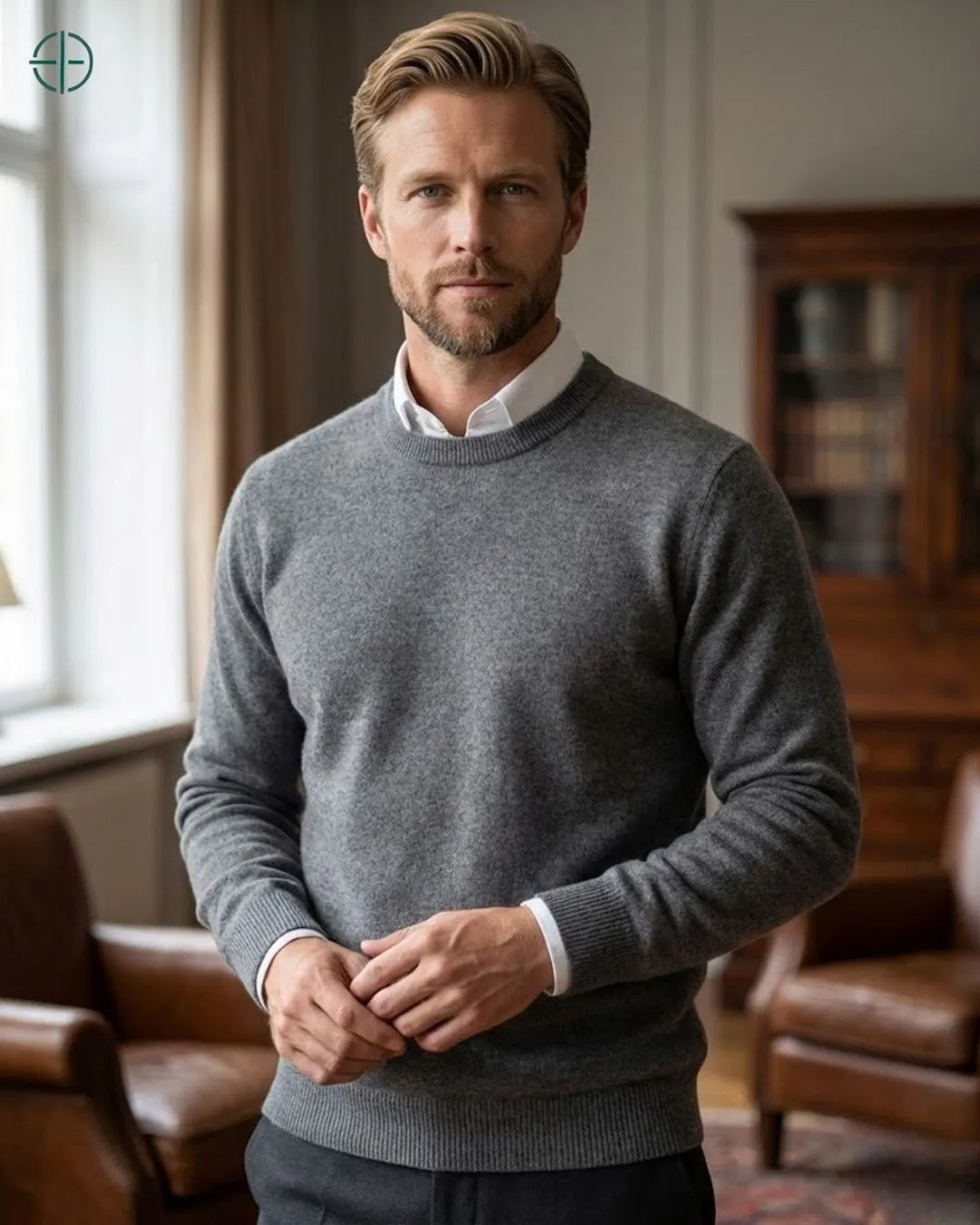 Sueter_Masculino_Gola_Redonda_100_Caxemira_Rest_Money_