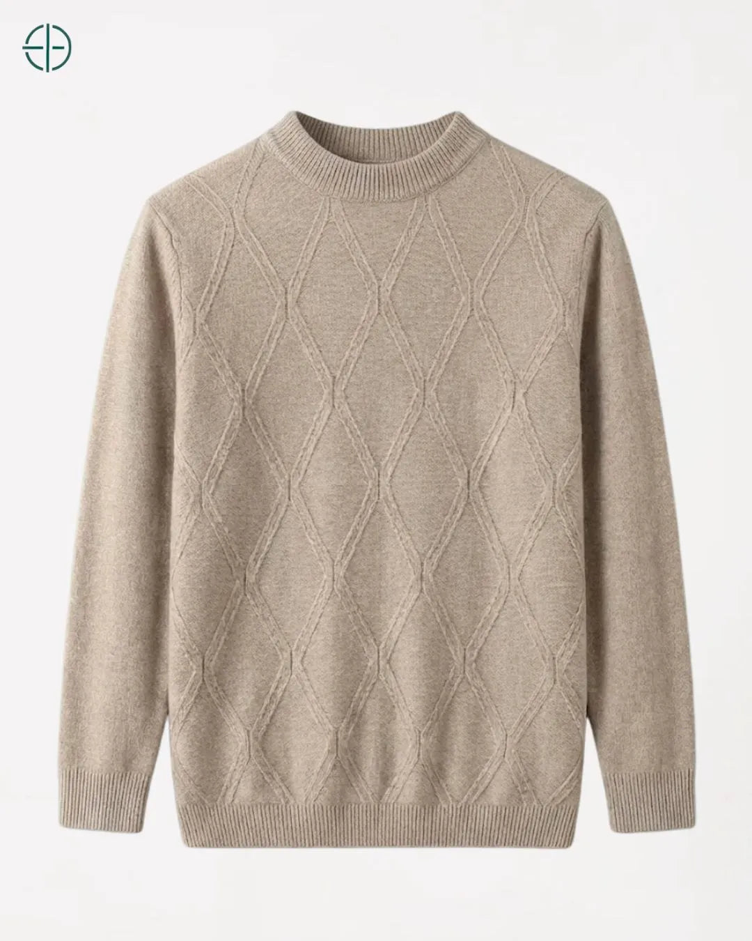 Suéter Masculino Lombardia 100% Cashmere | Rest Money™