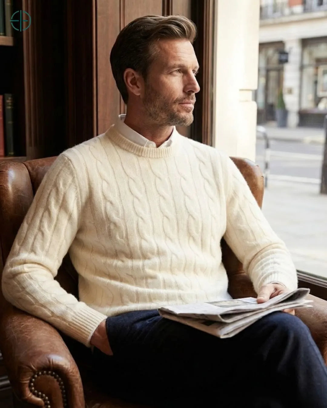 Sueter_Masculino_Umbria_100_Cashmere_Rest_Money_