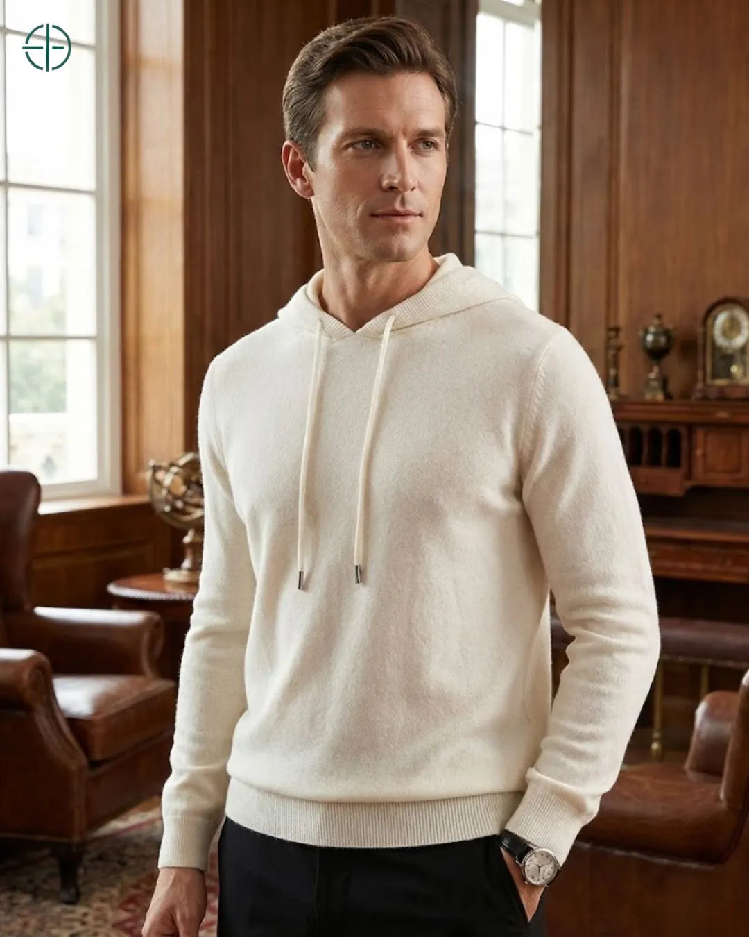 Sueter_Masculino_com_Capuz_100_Caxemira_Rest_Money_