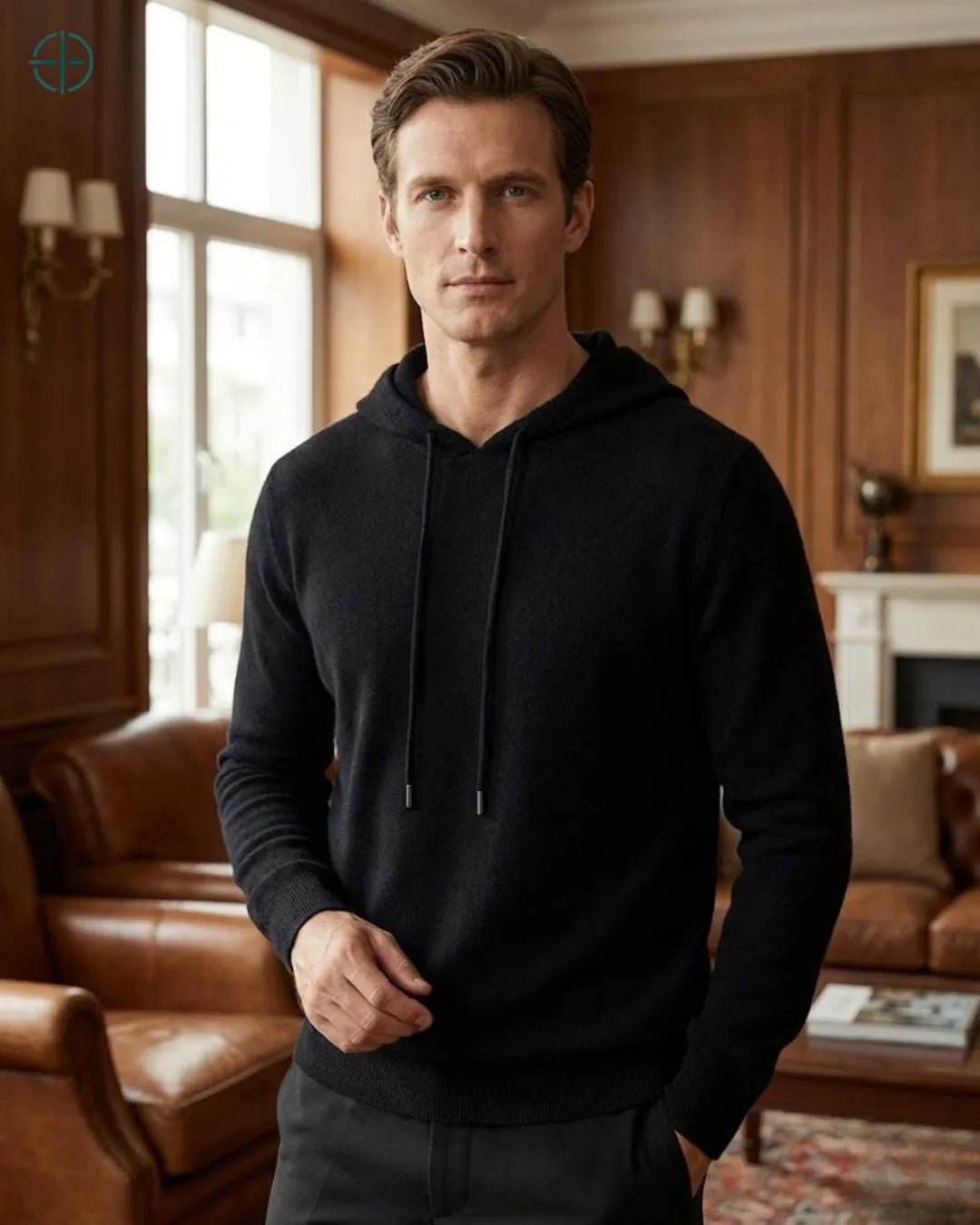 Sueter_Masculino_com_Capuz_100_Caxemira_Rest_Money_