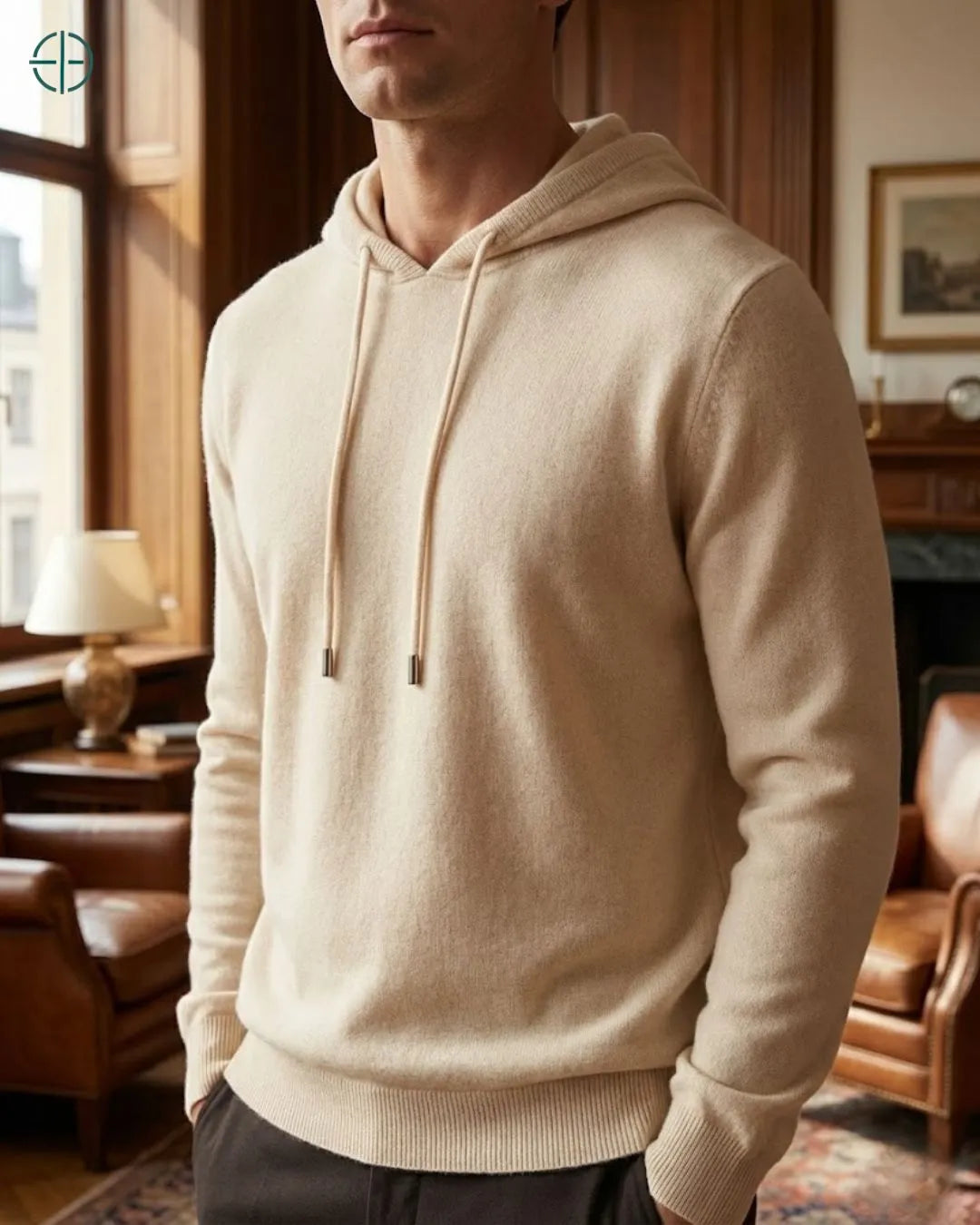 Sueter_Masculino_com_Capuz_100_Caxemira_Rest_Money_