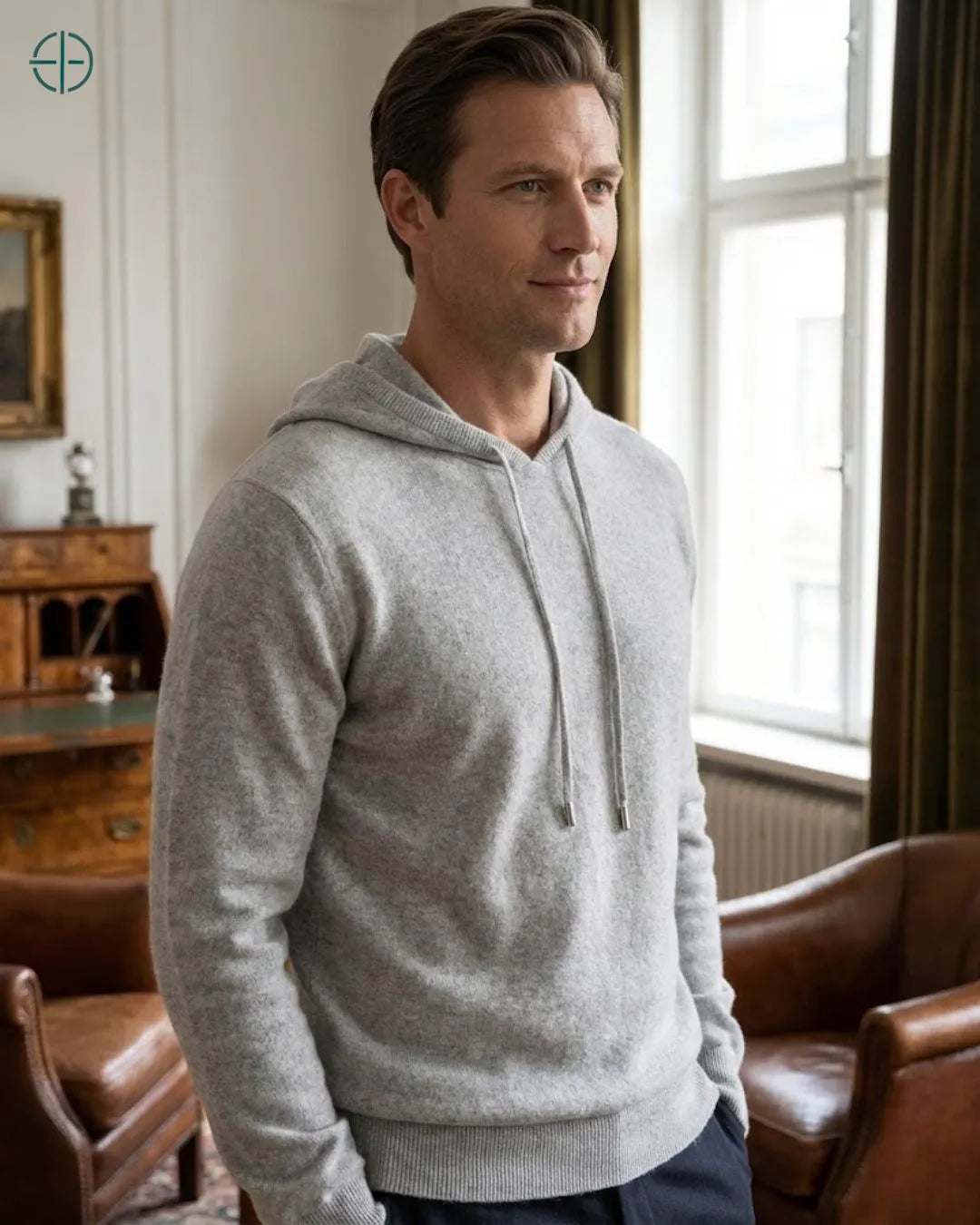 Sueter_Masculino_com_Capuz_100_Caxemira_Rest_Money_