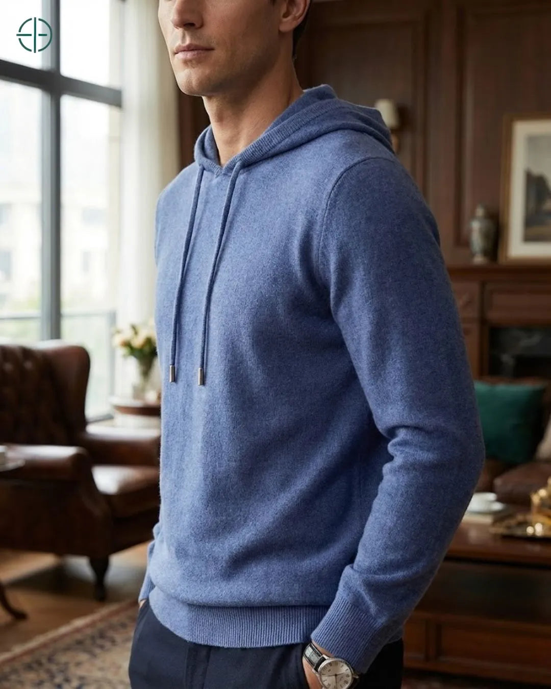 Sueter_Masculino_com_Capuz_100_Caxemira_Rest_Money_