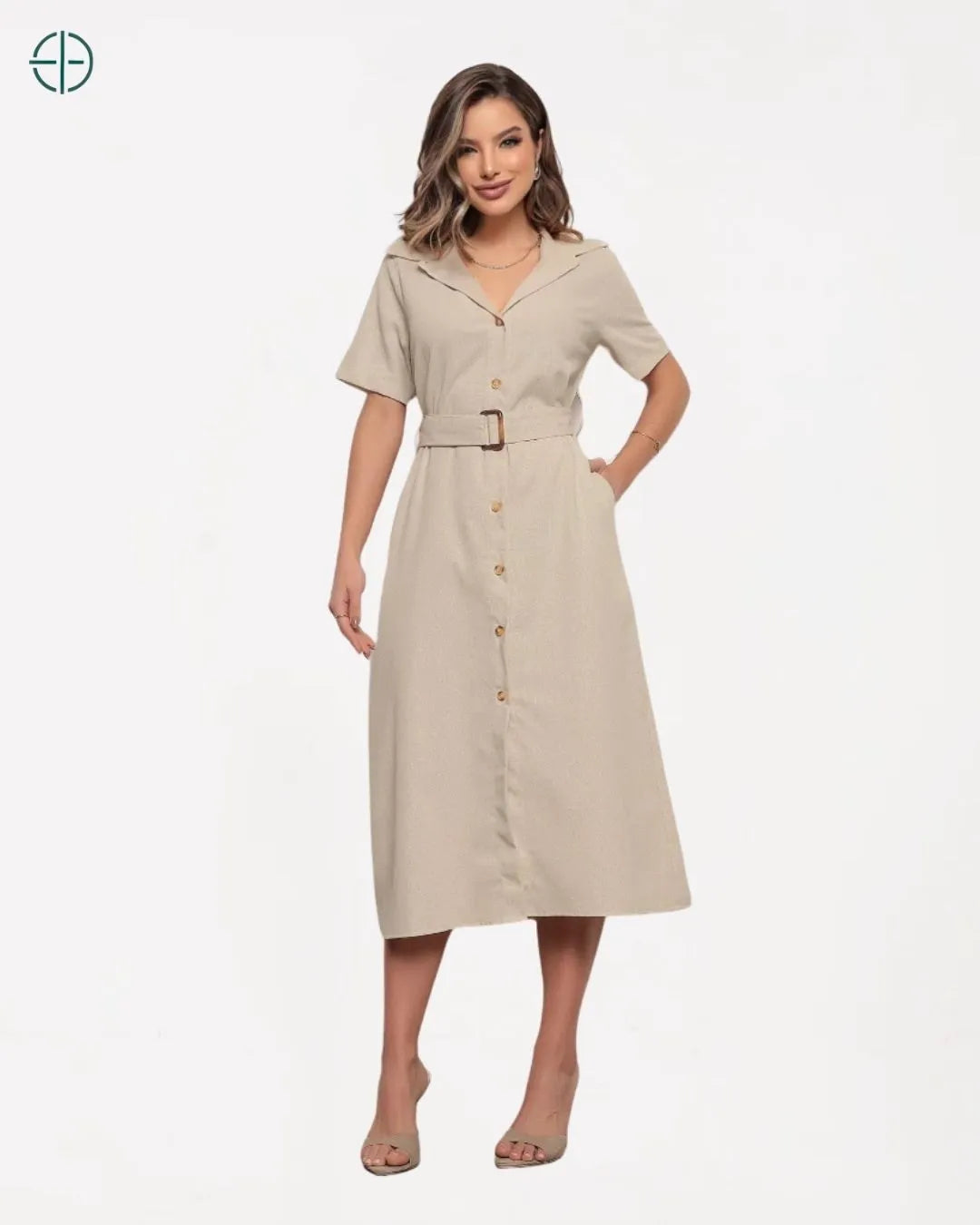 O vestido perfeito para um look casual e sofisticado ao mesmo tempo

