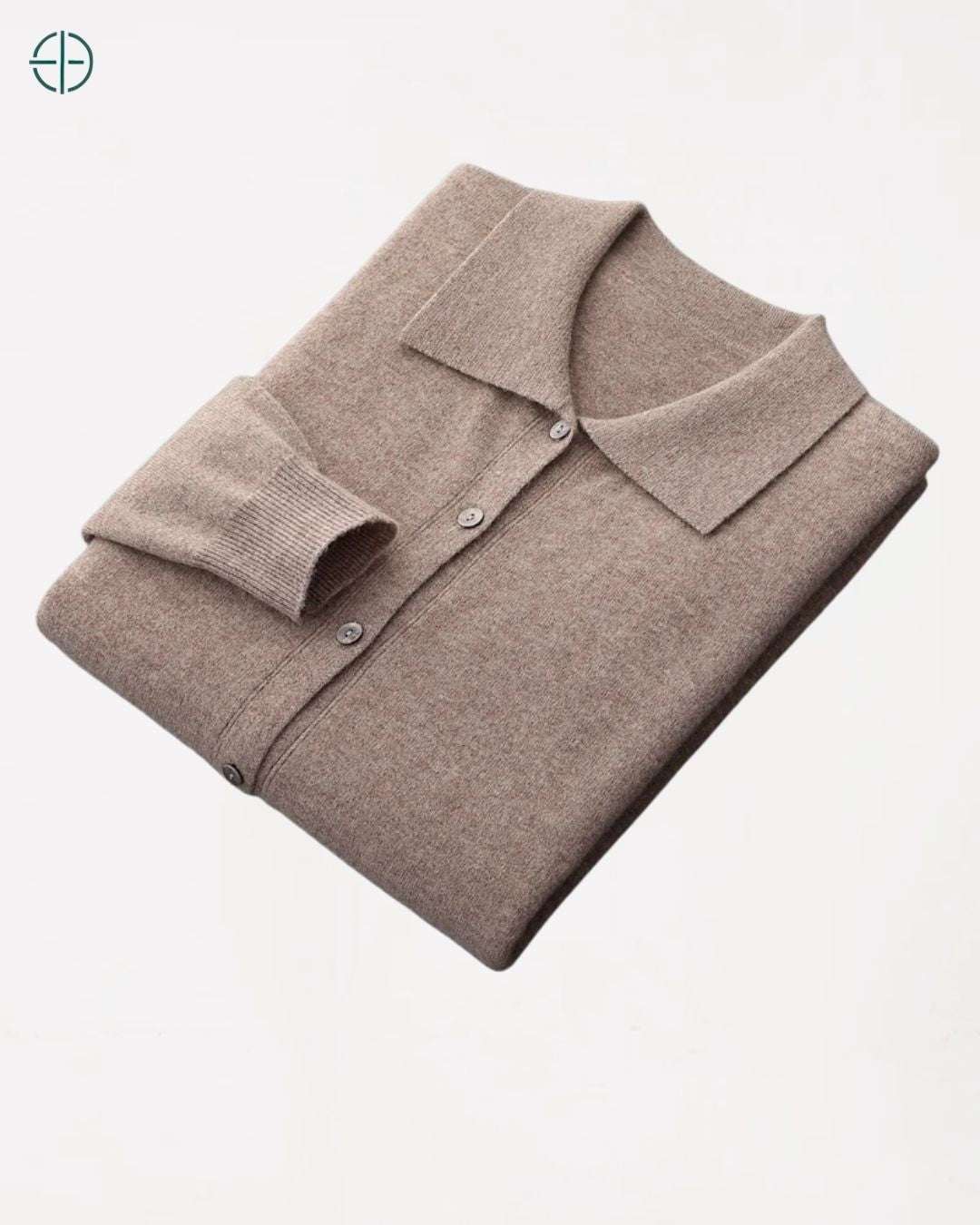 Imagem que captura a leveza e o movimento do tecido de caxemira.

