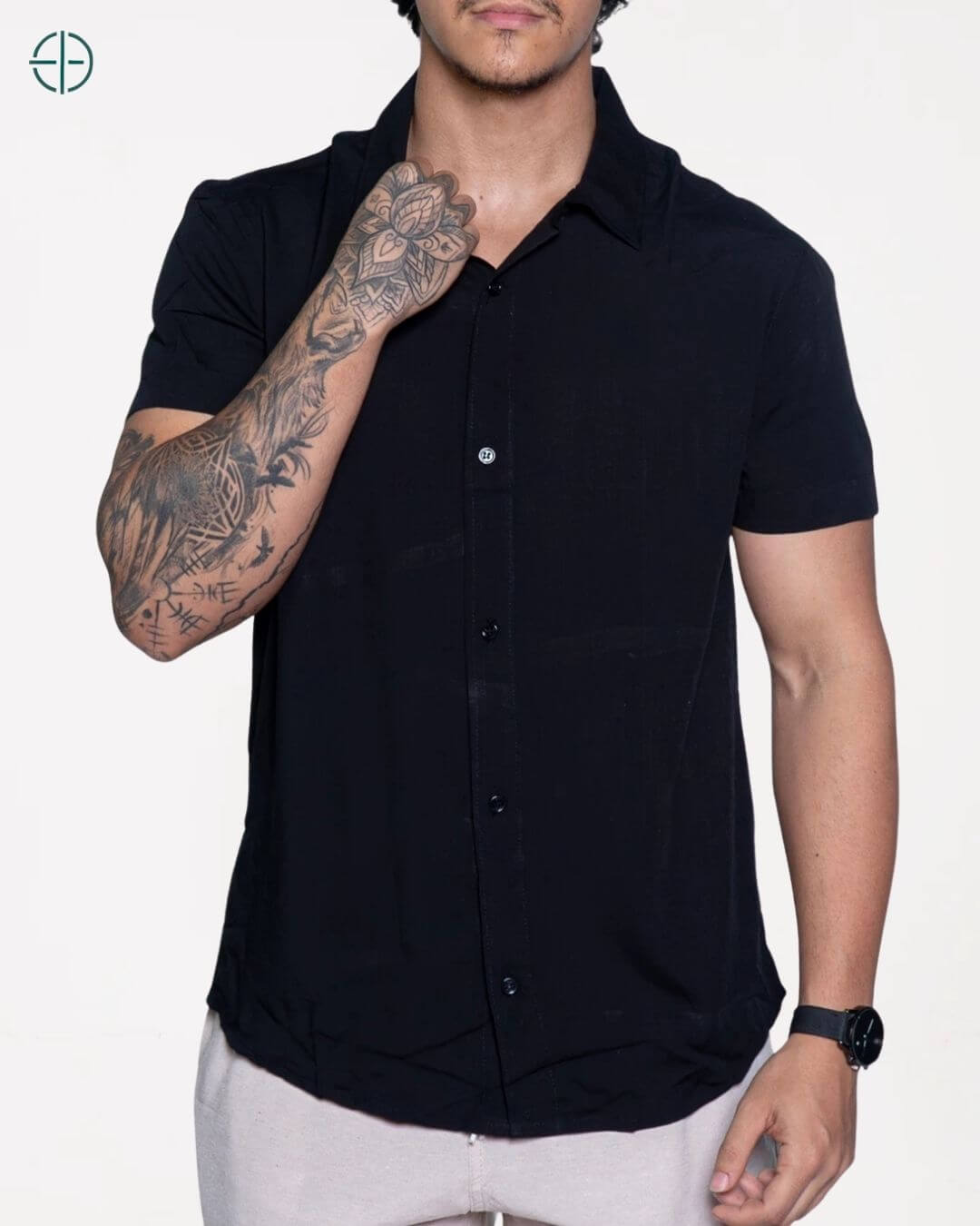 Camisa 100% Viscolinho Masculina – Look Old Money