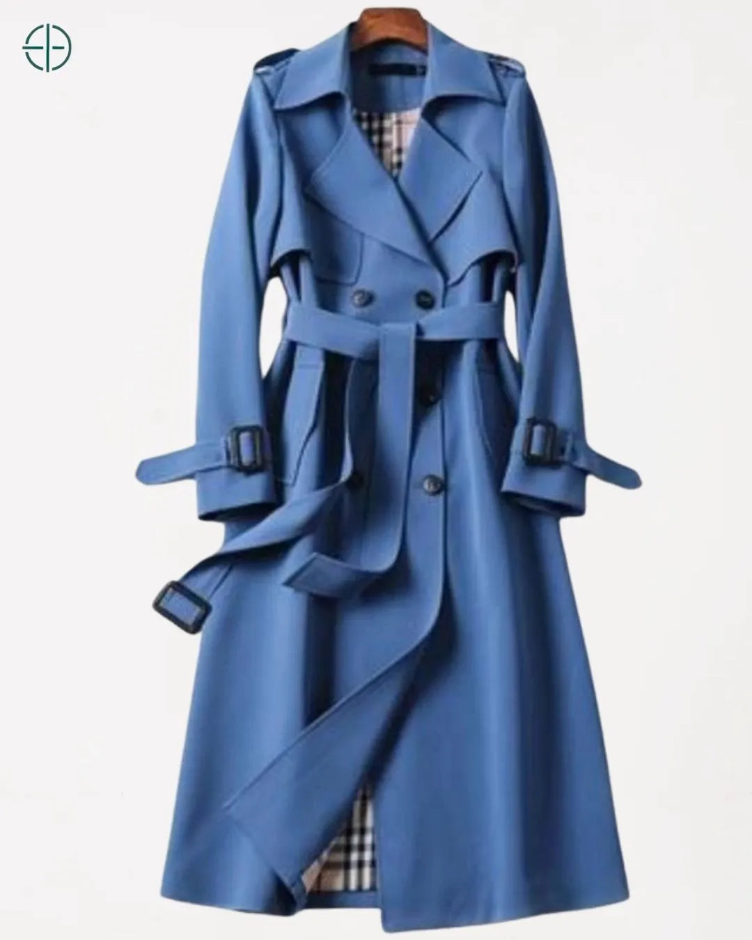 trench coat bege feminino estilo clássico
