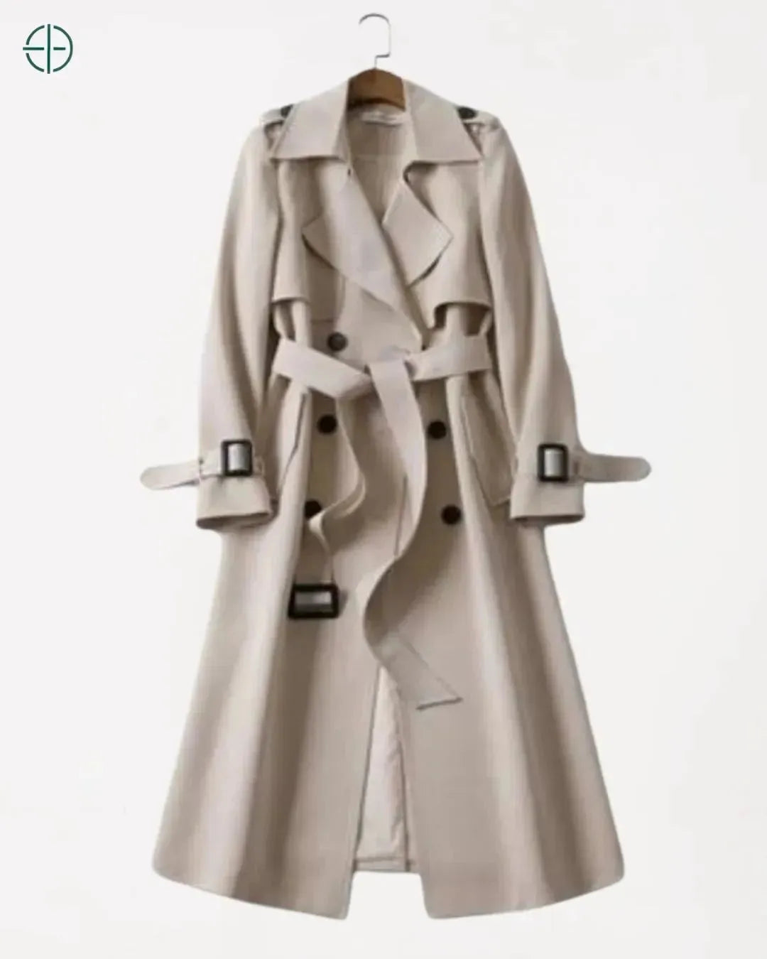 look casual com trench feminino elegante

